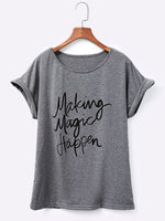 OEM Ladies Grey T-Shirts