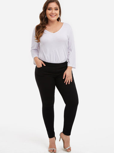 Wholesale Plus Size Pocket Leggings