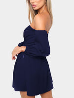 NEW FEELING Womens Navy Sexy Dresses