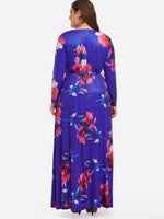 NEW FEELING Womens Floral Plus Size Dresses