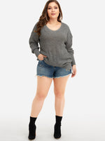 OEM ODM Womens Black Plus Size Tops