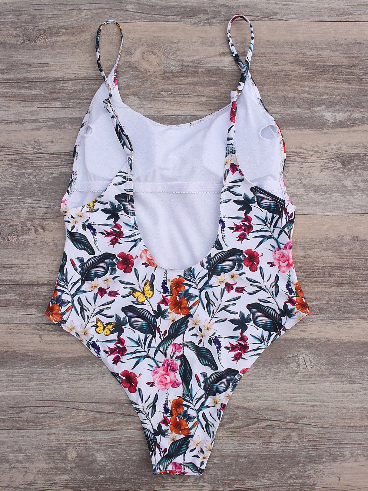 NEW FEELING Womens Floral One-Pieces