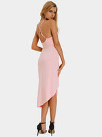 NEW FEELING Womens Pink Sexy Dresses