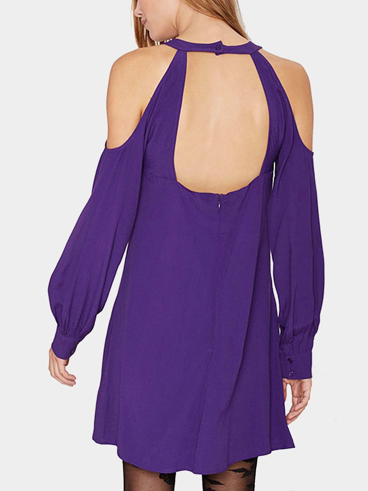 NEW FEELING Womens Purple Sexy Dresses