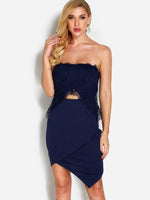 OEM Ladies Navy Bodycon Dresses