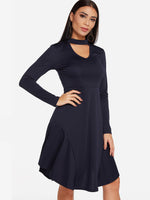 OEM Ladies Navy Sexy Dresses