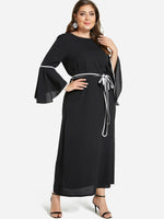 OEM Ladies Black Plus Size Dresses