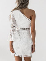 NEW FEELING Womens White Sexy Dresses