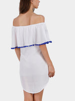 NEW FEELING Womens White Sexy Dresses