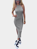 OEM Ladies Grey Bodycon Dresses