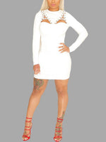 OEM Ladies White Bodycon Dresses