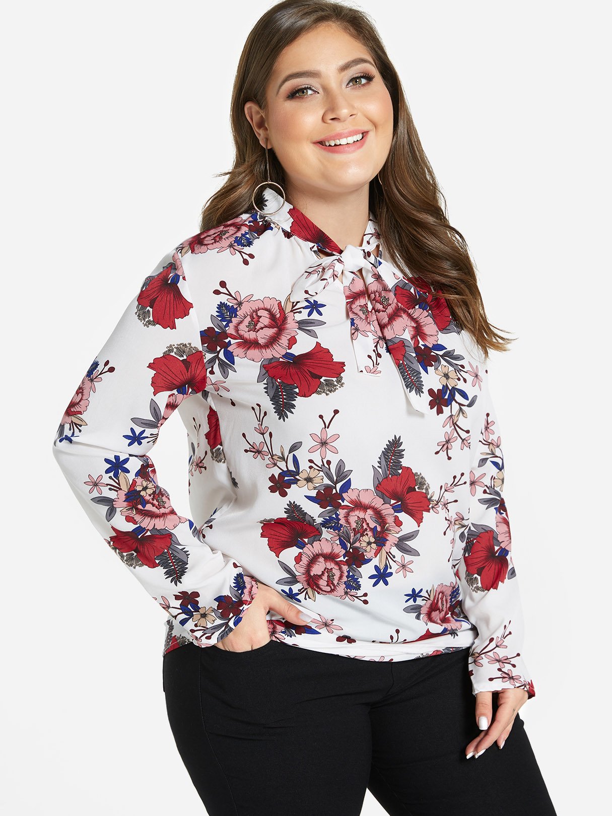 Custom Womens Plus Size Long Tops