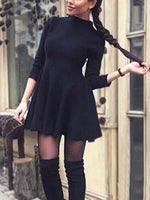 NEW FEELING Womens Black Sexy Dresses