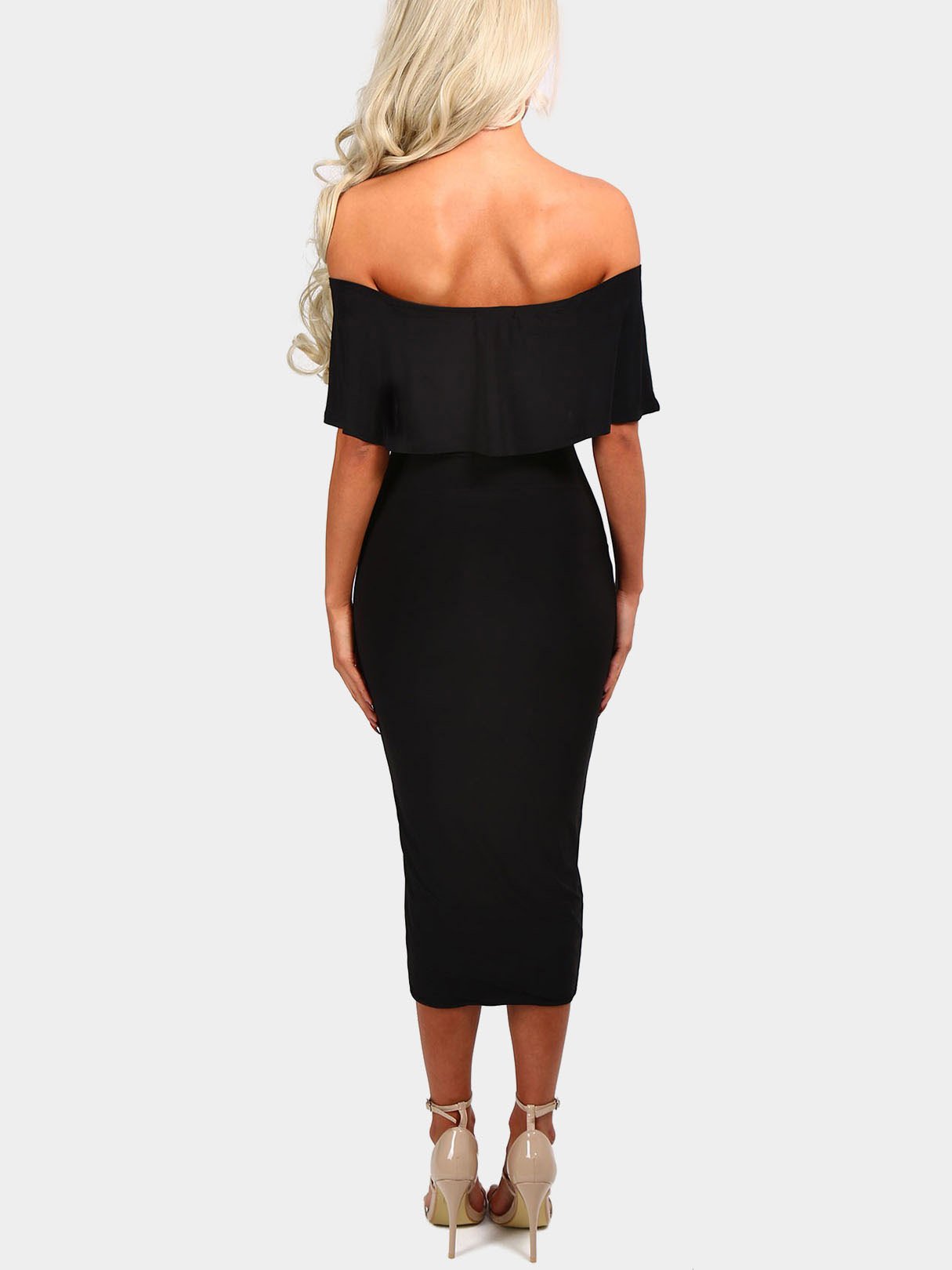 NEW FEELING Womens Black Bodycon Dresses