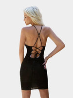 NEW FEELING Womens Black Bodycon Dresses