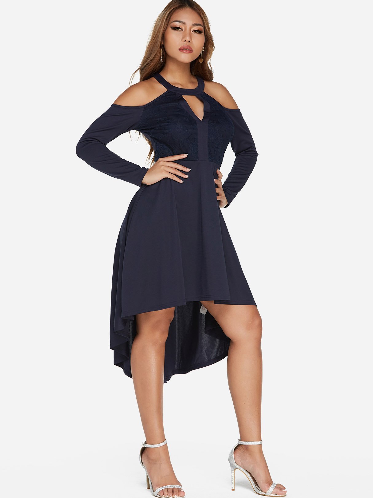 OEM Ladies Navy Sexy Dresses