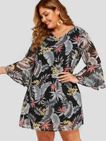 OEM Ladies Black Plus Size Dresses