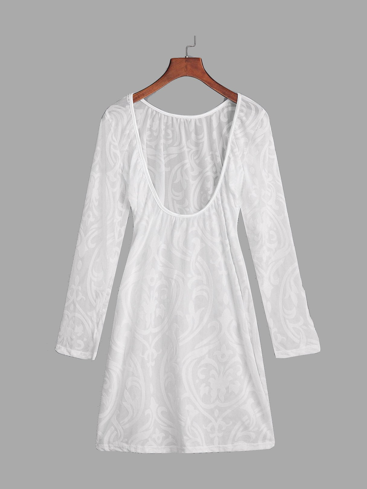 NEW FEELING Womens White Sexy Dresses