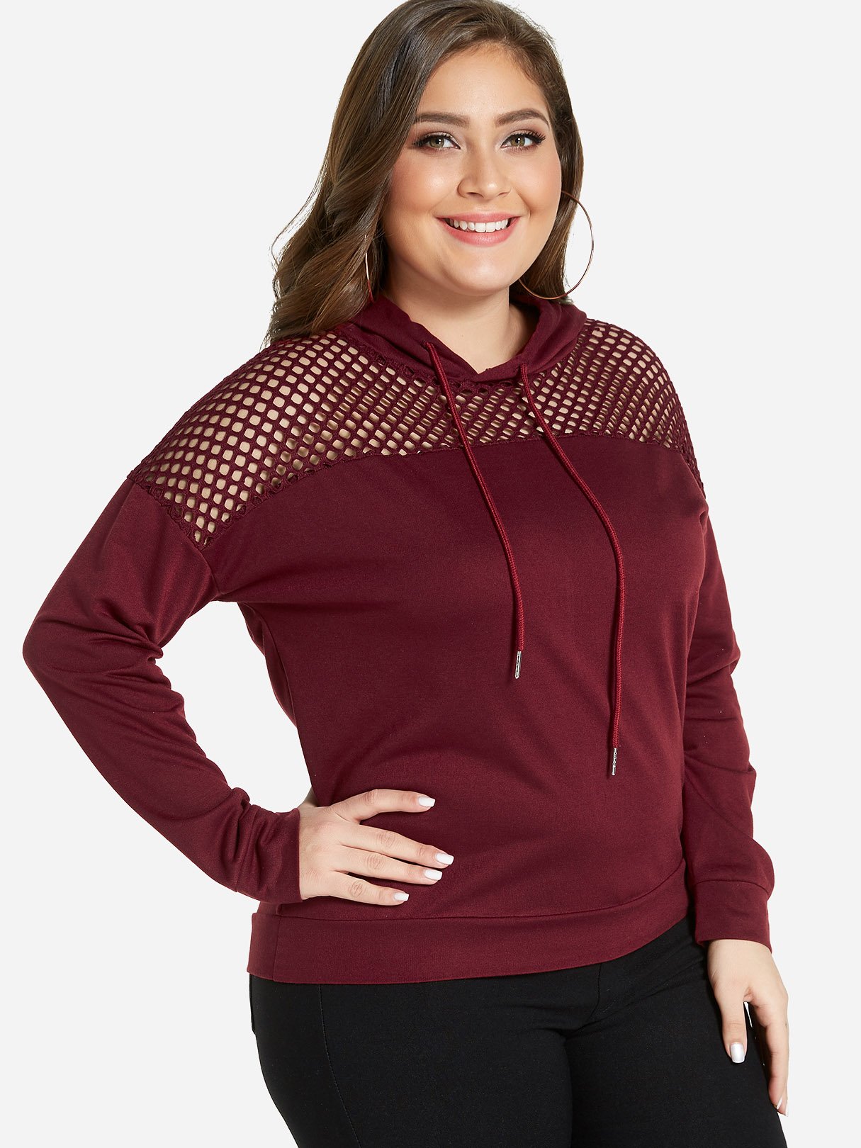 Custom Plus Size Ladies Tops Blouses