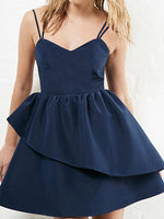 Wholesale Navy Sleeveless Sexy Dress