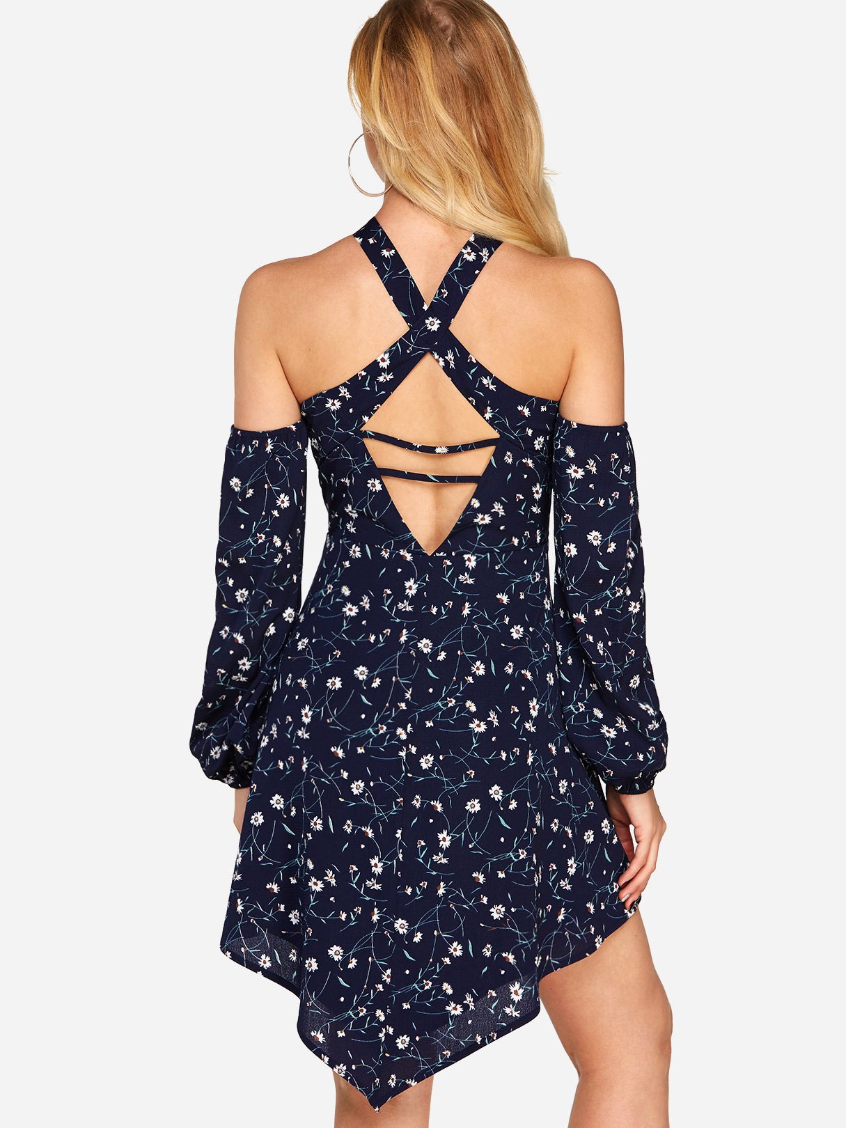 NEW FEELING Womens Navy Sexy Dresses