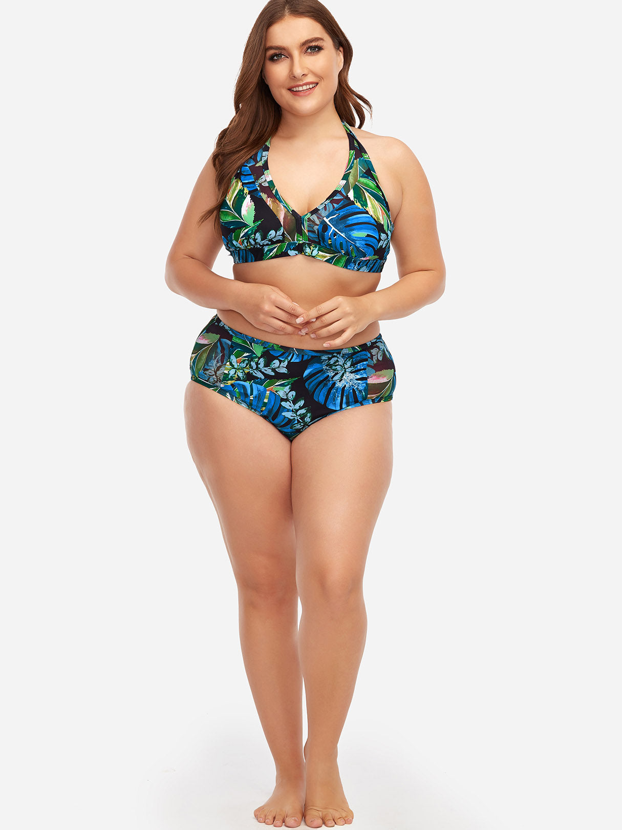 OEM ODM Womens Sleeveless Plus Size Swimwear