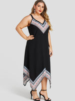 OEM Ladies Black Plus Size Dresses