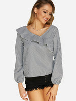 ODM Ladies Long Sleeve Blouses