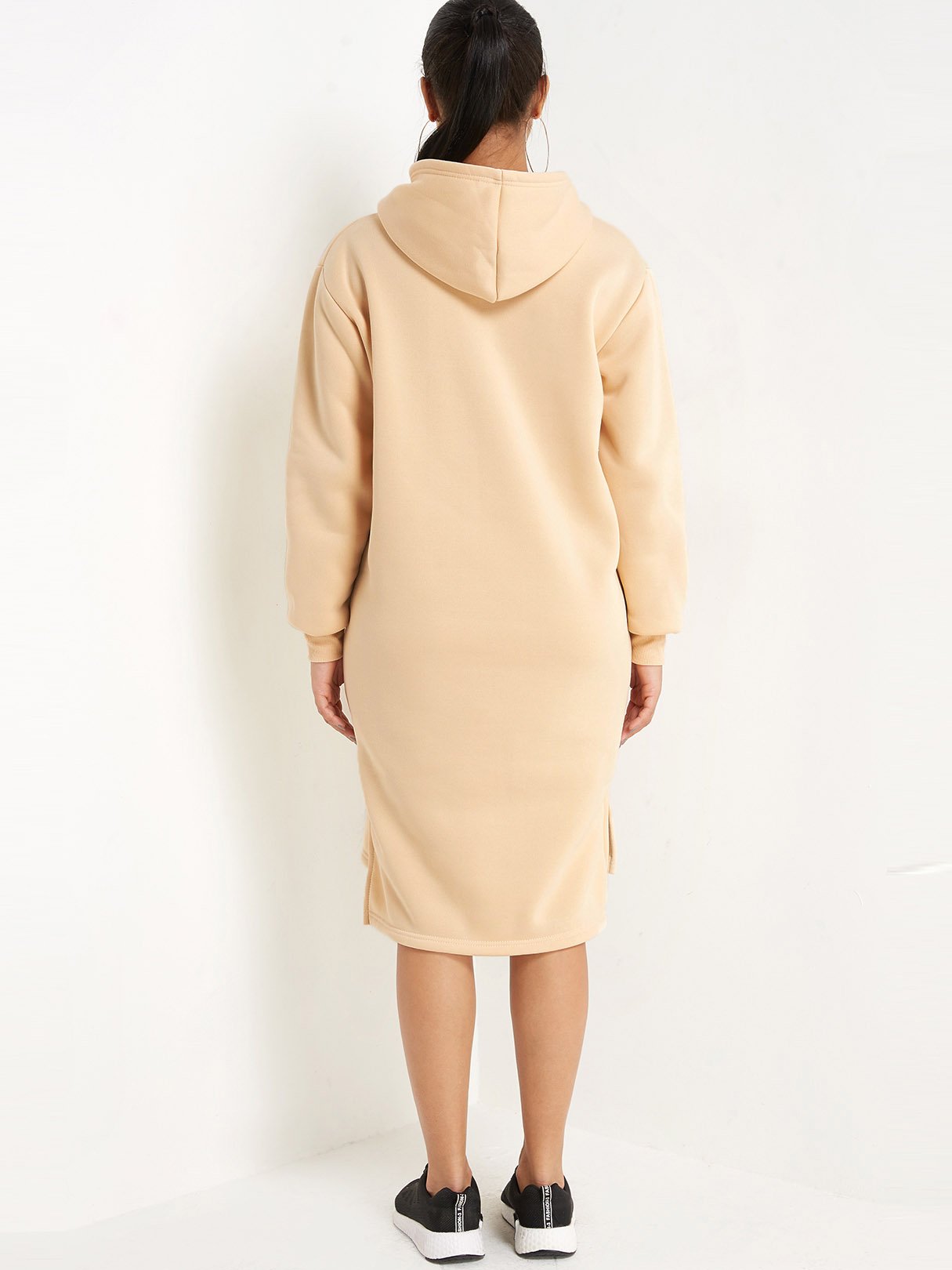 NEW FEELING Womens Beige Casual Dresses