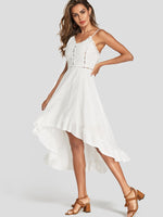 NEW FEELING Womens White Sexy Dresses