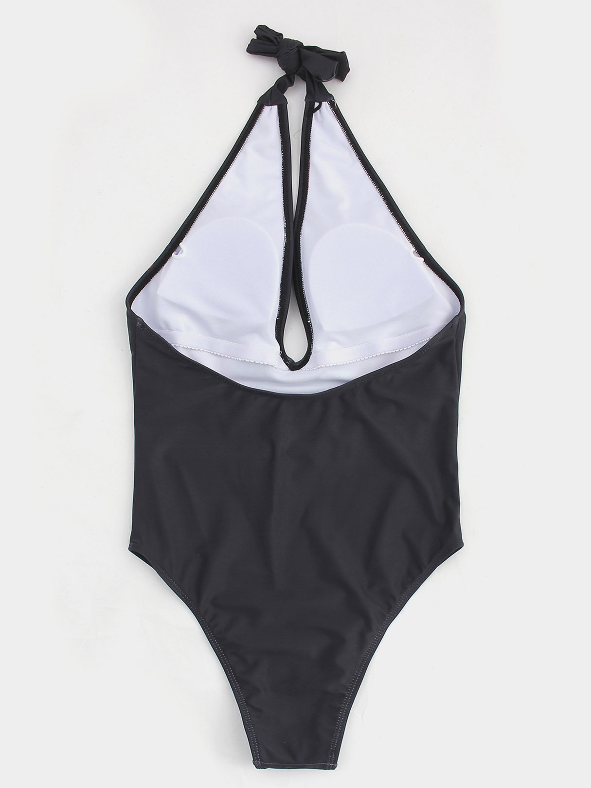 NEW FEELING Womens Black One-Pieces