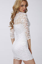 NEW FEELING Womens White Sexy Dresses