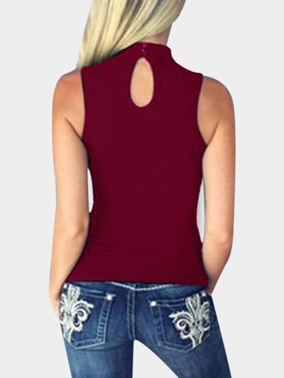 OEM ODM Womens Burgundy Camis