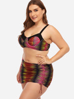 OEM Ladies Pink Plus Size Swimwear