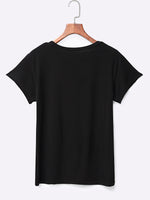 OEM Ladies Black T-Shirts