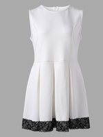 NEW FEELING Womens White Sexy Dresses