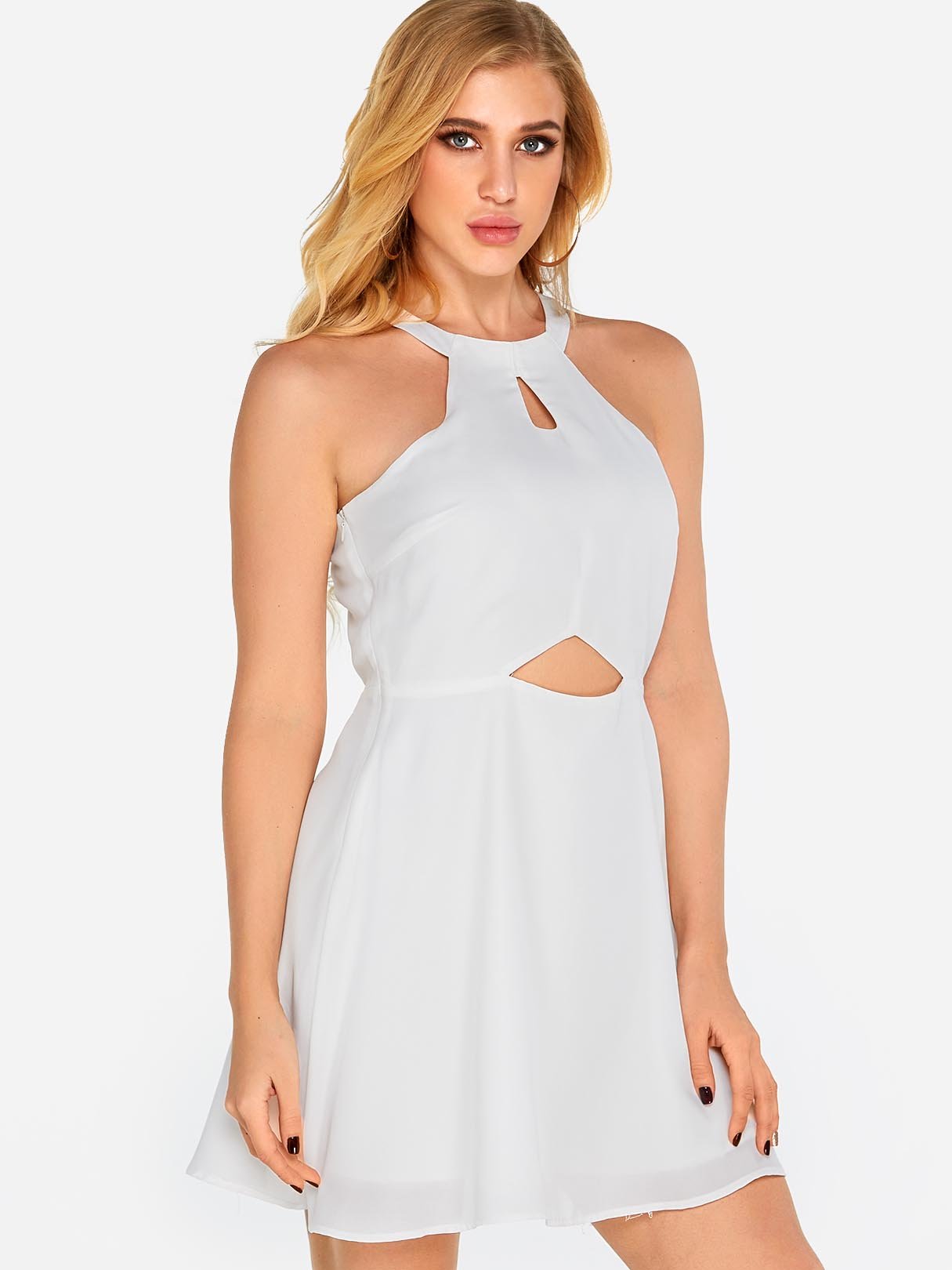 OEM Ladies White Sexy Dresses