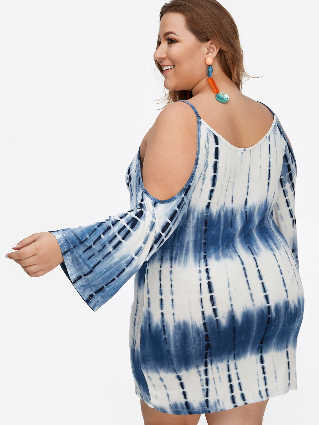 NEW FEELING Womens Multi Plus Size Dresses