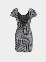 NEW FEELING Womens Silver Sexy Dresses