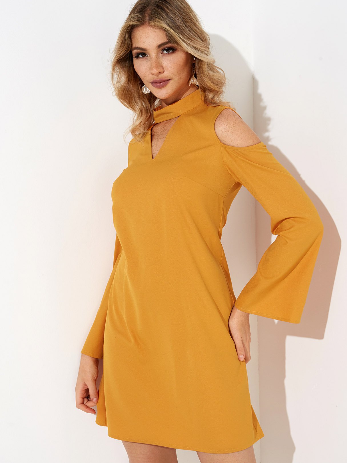 ODM Ladies Long Sleeve Sexy Dresses