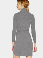 NEW FEELING Womens Grey Bodycon Dresses