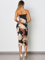 NEW FEELING Womens Floral Bodycon Dresses