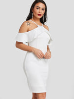 OEM Ladies White Sexy Dresses