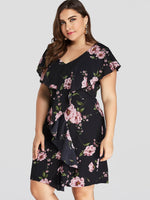 OEM Ladies Black Plus Size Dresses