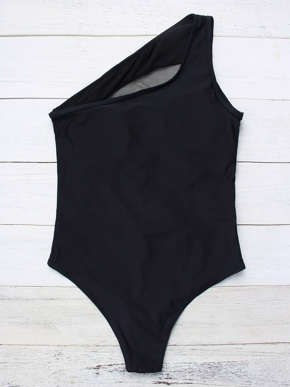 NEW FEELING Womens Black One-Pieces