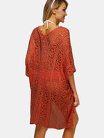 NEW FEELING Womens Rust Cover-Ups