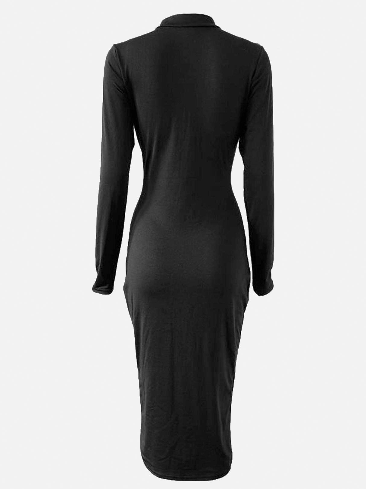 NEW FEELING Womens Black Bodycon Dresses