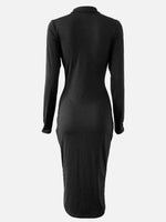 NEW FEELING Womens Black Bodycon Dresses