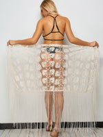 NEW FEELING Womens Beige Cover-Ups