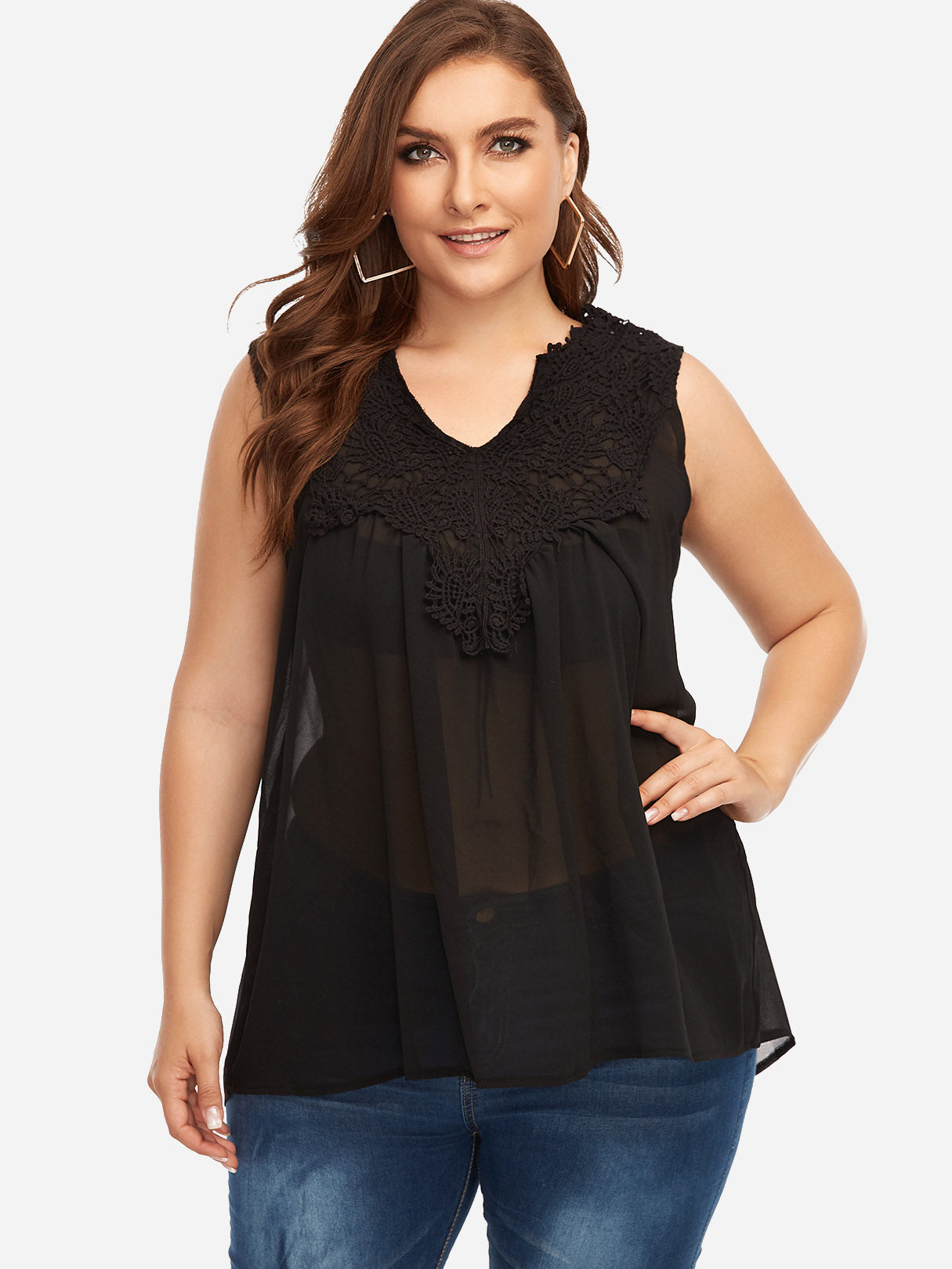 OEM ODM Plus Size Womens Dress Tops